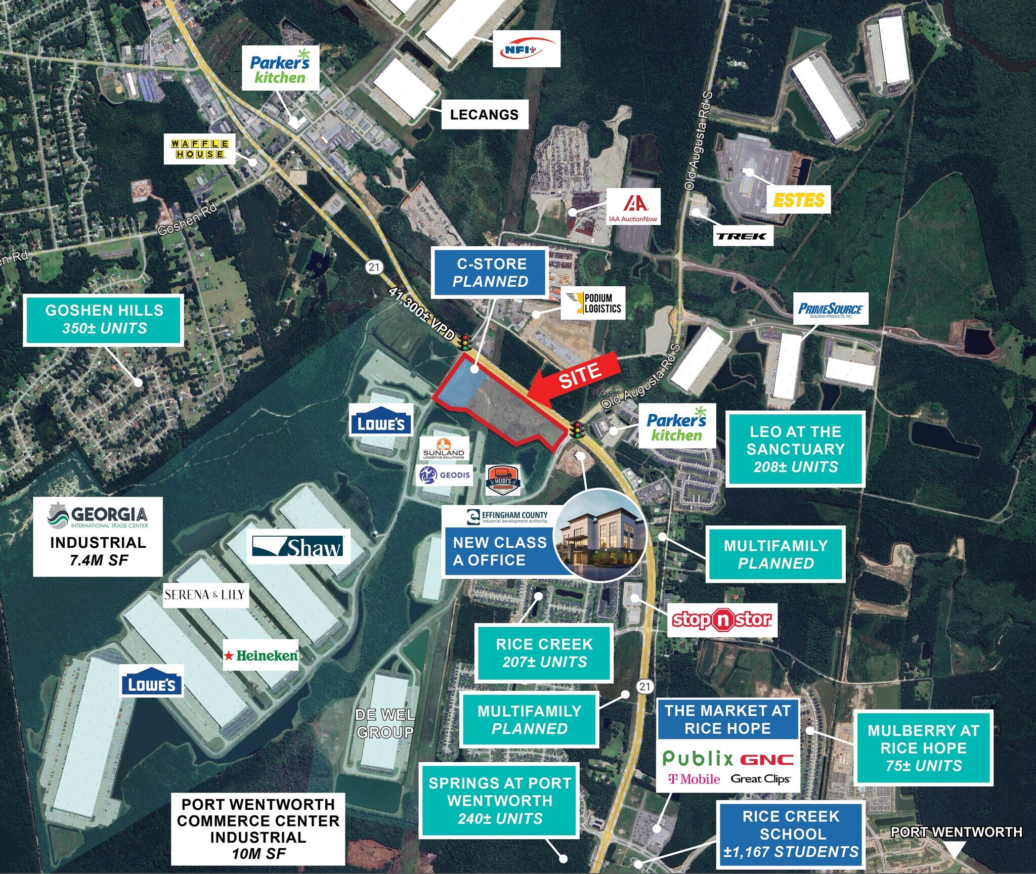 1995 Trade Center Blvd, Rincon, GA for lease Primary Photo- Image 1 of 5