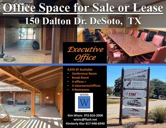 Plus de détails pour 150 Dalton Dr, DeSoto, TX - Bureau à vendre