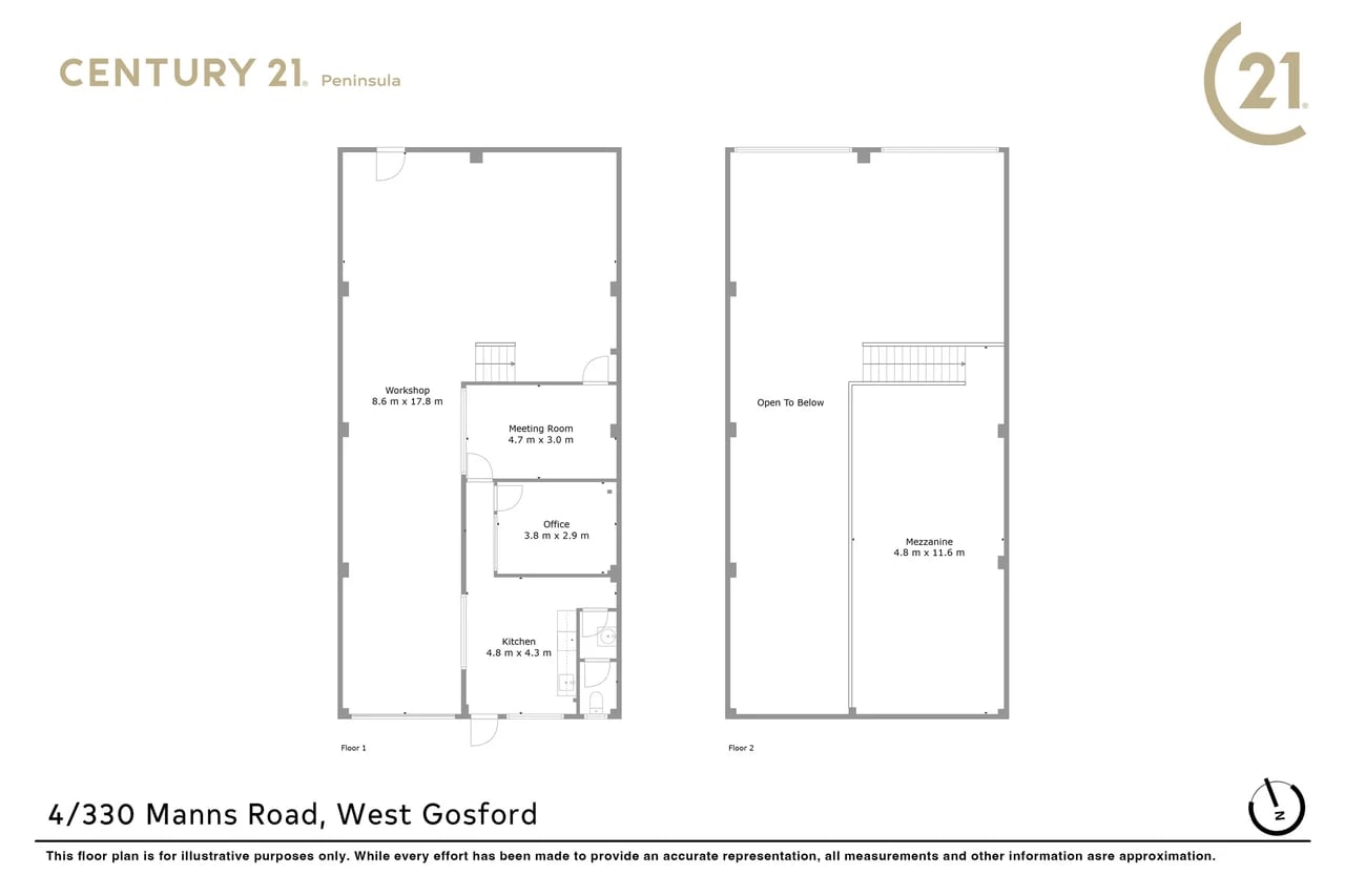 330 Manns Road, West Gosford, NSW 2250 - Unité 4 -  - Plan d’étage - Image 1 of 8