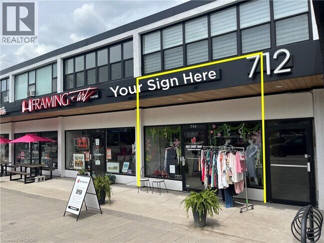 Plus de détails pour 712-732 Belmont Ave W, Kitchener, ON - Commerce de détail à louer