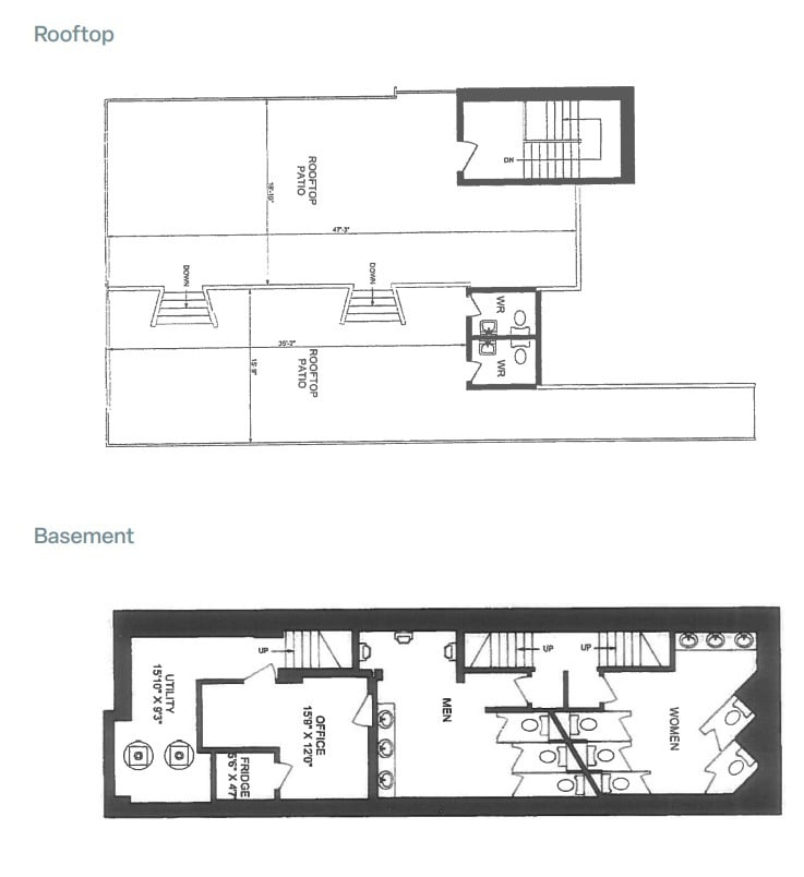 137 Peter St, Toronto, ON for lease Floor Plan- Image 1 of 1