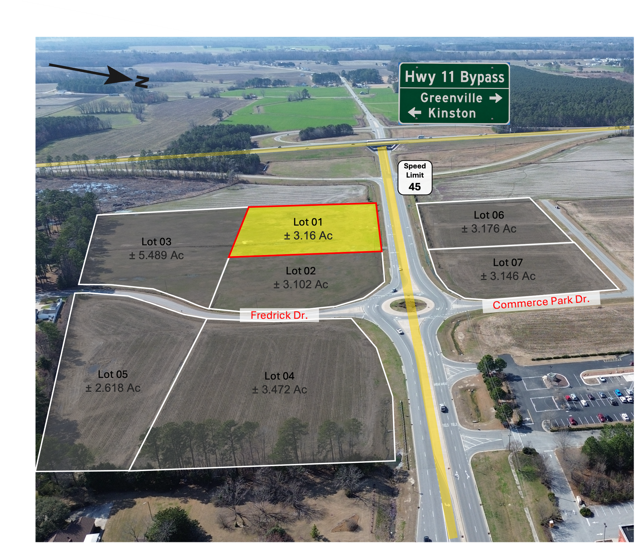 233 Carolina 102, Ayden, NC for sale Aerial- Image 1 of 9