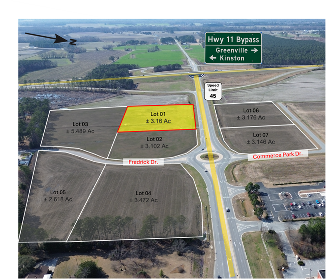 Plus de détails pour 233 Carolina 102, Ayden, NC - Terrain à vendre