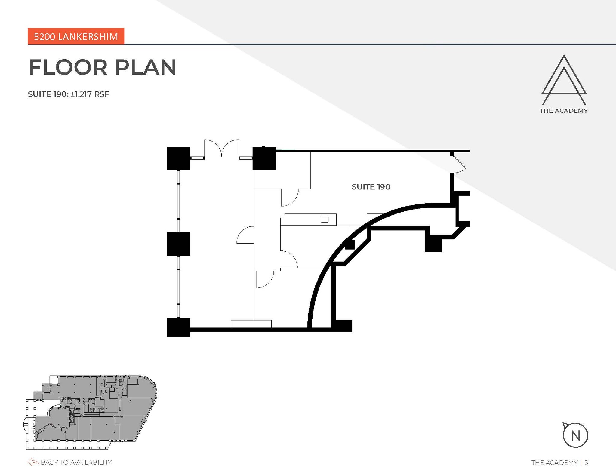 5200 Lankershim Blvd, North Hollywood, CA for lease Floor Plan- Image 1 of 1