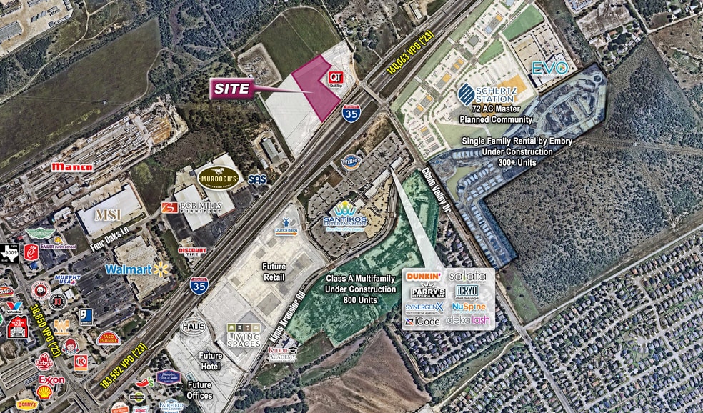 Cibolo Valley Dr, Schertz, TX for sale - Aerial - Image 2 of 3