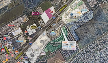 Cibolo Valley Dr, Schertz, TX - AERIAL  map view