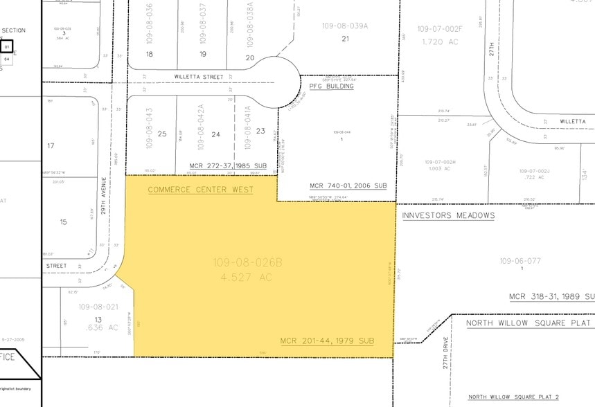 1329 N 29th Ave, Phoenix, AZ à louer - Plan cadastral - Image 3 de 5