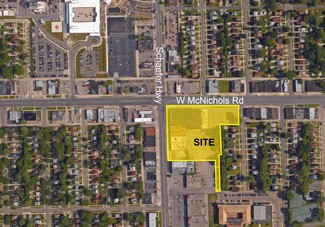 Plus de détails pour Redevelopment Opportunity – Vente au détail à vendre, Detroit, MI