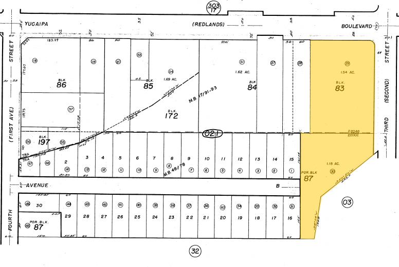 34675 Yucaipa Blvd, Yucaipa, CA à louer - Plan cadastral - Image 3 de 6