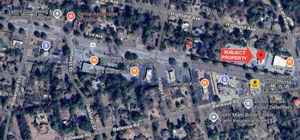 1511 Rice Ave, Dublin, GA - AÉRIEN  Vue de la carte