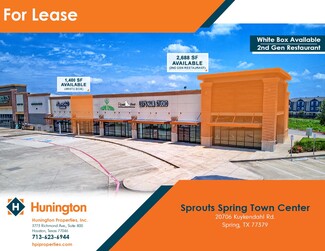 Plus de détails pour 20706 Kuykendahl Blvd, Spring, TX - Vente au détail à louer