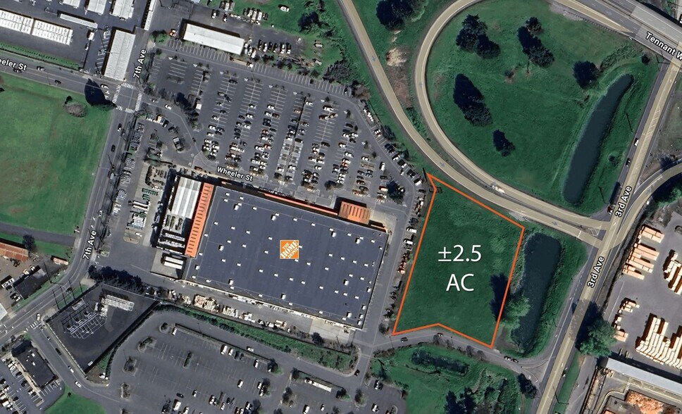 580 7th Ave, Longview, WA à vendre - Aérien - Image 2 de 3