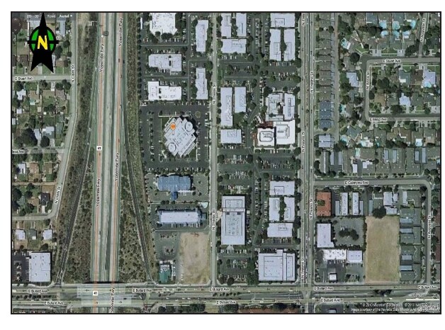 6121 N Thesta St, Fresno, CA à louer - Aérien - Image 2 de 2