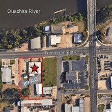 707-709 Trenton St, West Monroe, LA - AERIAL  map view - Image1