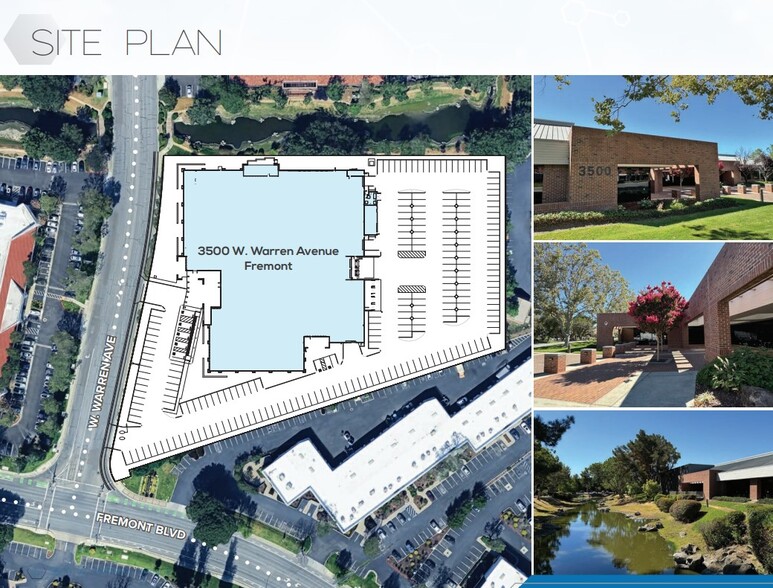 3500-3550 W Warren Ave, Fremont, CA à louer - Plan de site - Image 3 de 4