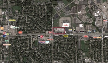 5380 W 38th St, Indianapolis, IN - AERIAL  map view