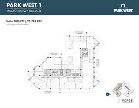 1501-1507 Lyndon B Johnson Fwy, Dallas, TX à louer Plan d’étage- Image 1 de 1