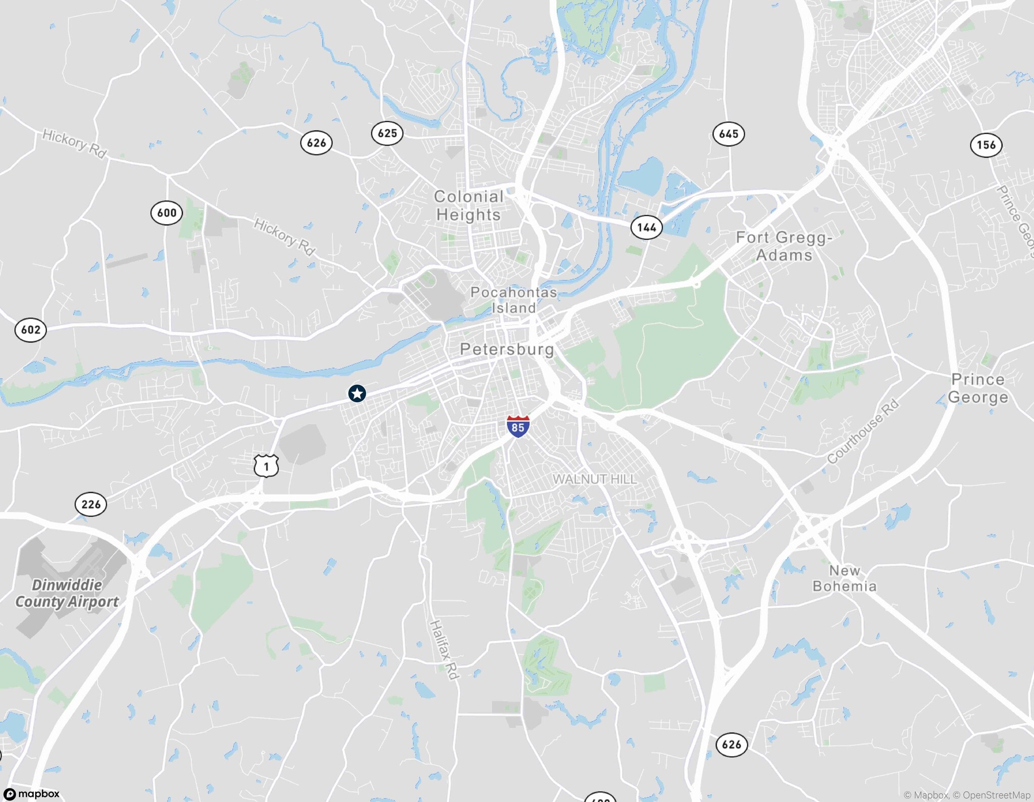 2000 Midway Ave, Petersburg, VA à louer Photo du bâtiment- Image 1 de 3