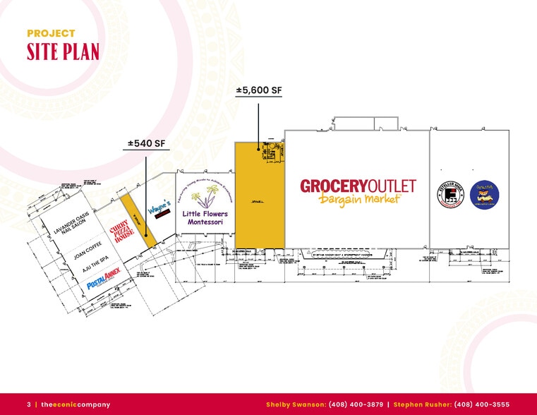 3500-3550 Bernal Ave, Pleasanton, CA for lease - Site Plan - Image 2 of 2
