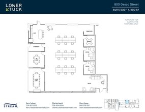 800 Gesco St, Charlotte, NC for lease Floor Plan- Image 1 of 1