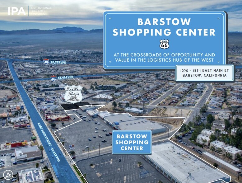 BARSTOW SHOPPING CENTER portefeuille de 3 propriétés à vendre sur LoopNet.ca - Photo du b timent - Image 1 de 5