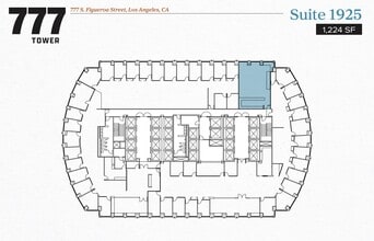 777 S Figueroa St, Los Angeles, CA for lease Floor Plan- Image 1 of 1