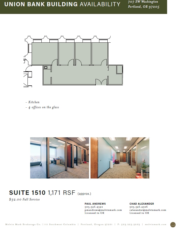 707 SW Washington St, Portland, OR for lease Building Photo- Image 1 of 1