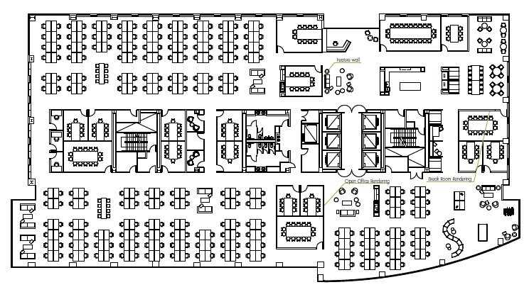 225 W Santa Clara St, San Jose, CA for lease Floor Plan- Image 1 of 1