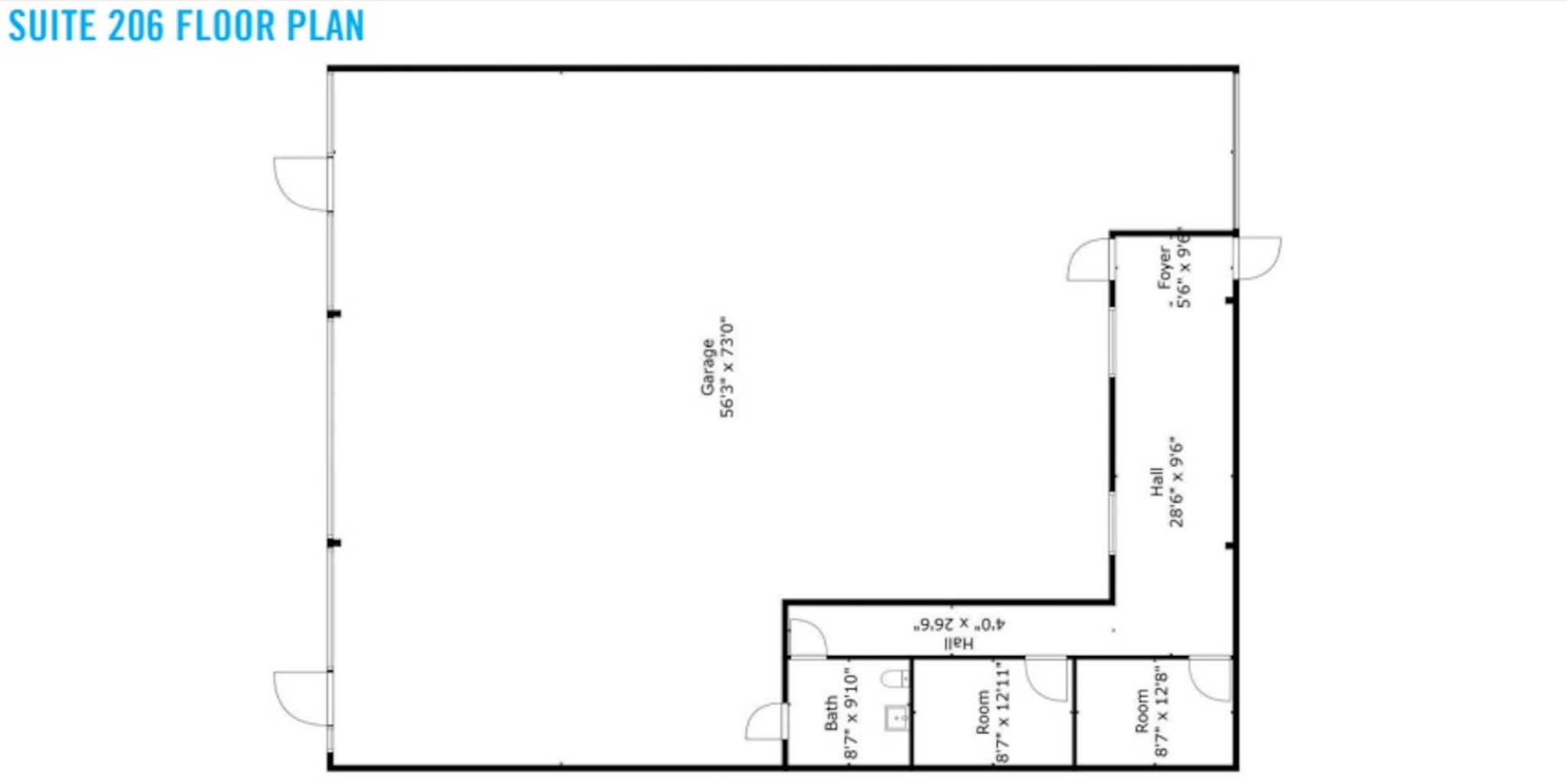 12155 Cutten Rd, Houston, TX for lease Floor Plan- Image 1 of 1