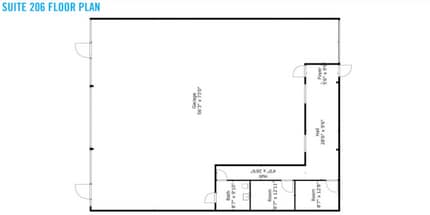 12155 Cutten Rd, Houston, TX for lease Floor Plan- Image 1 of 1