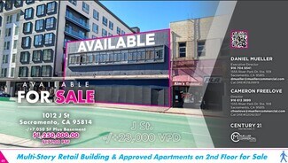 Plus de détails pour 1012 J St, Sacramento, CA - Multi-résidentiel à vendre