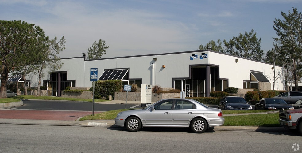 5873-5895 Rickenbacker Rd, Commerce, CA for lease - Building Photo - Image 2 of 16