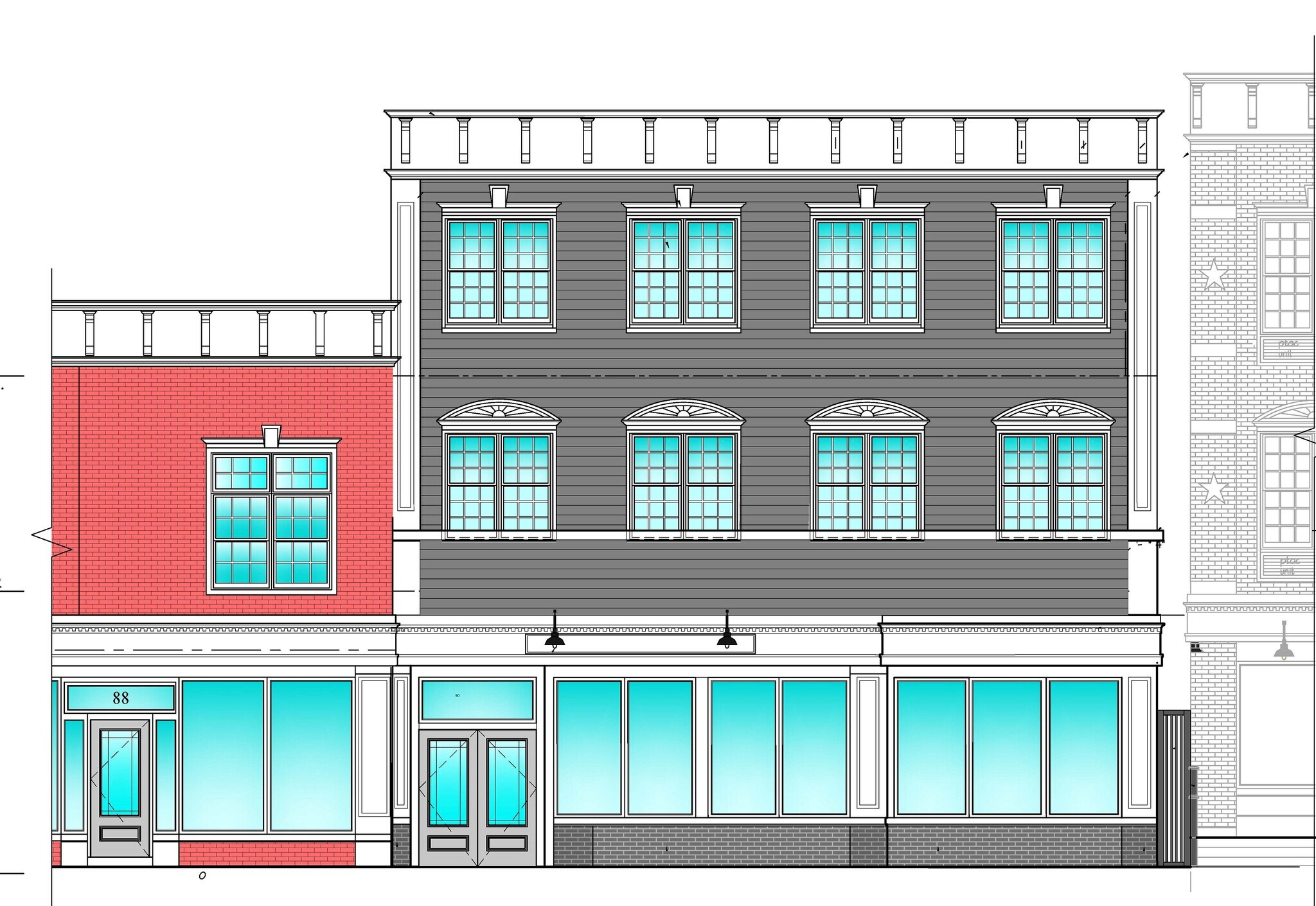90-92 W Main St, Smithtown, NY for lease Primary Photo- Image 1 of 2