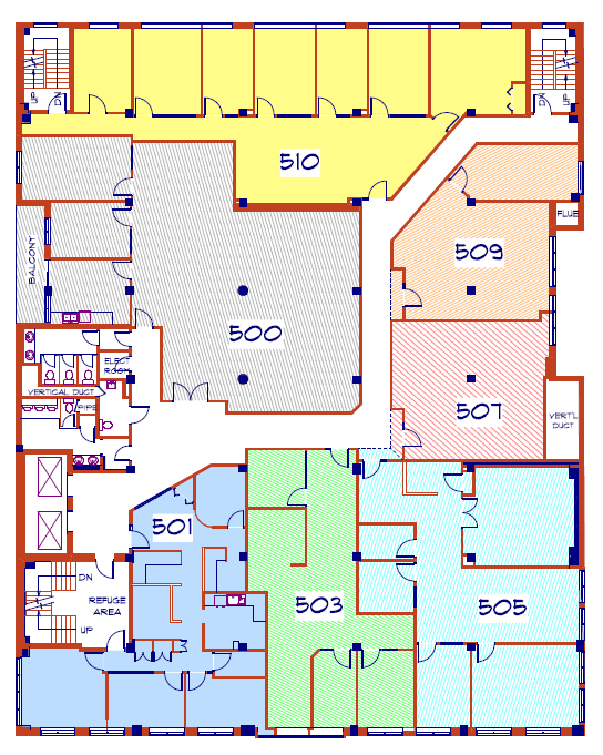 1145-1155 Robson St, Vancouver, BC for lease Floor Plan- Image 1 of 1