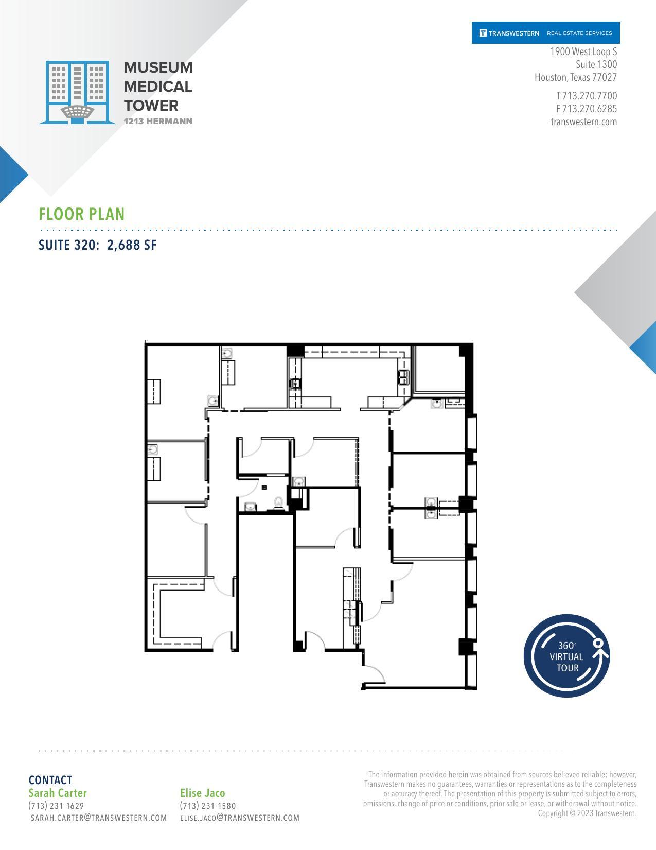 1213 Hermann Dr, Houston, TX for lease Floor Plan- Image 1 of 2