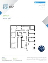 1213 Hermann Dr, Houston, TX for lease Floor Plan- Image 1 of 2