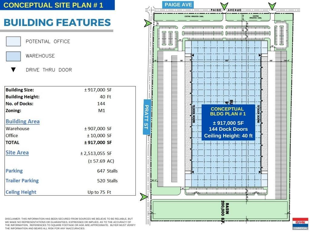 2918 Pratt st, Tulare, CA for lease Site Plan- Image 1 of 2