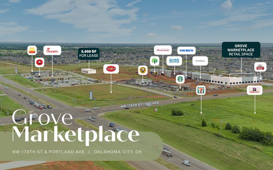 NW 178th St & Portland Ave, Edmond, OK for lease - Building Photo - Image 1 of 3