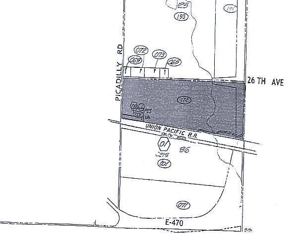 E 26th Ave, Aurora, CO for sale - Plat Map - Image 2 of 4