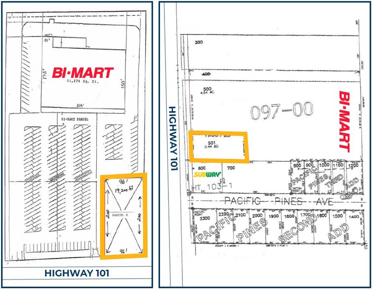 US Hwy 101, Florence, OR for lease - Site Plan - Image 2 of 2