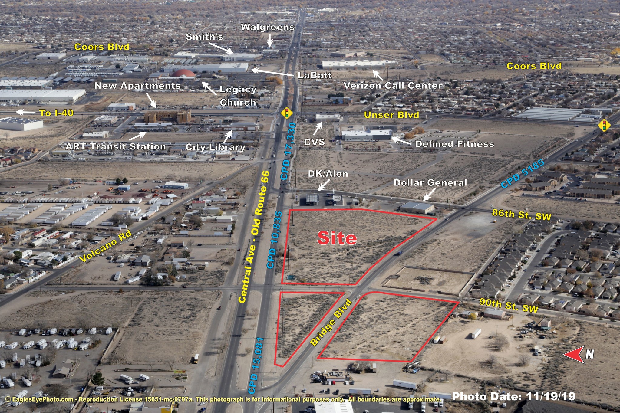 CENTRAL-BRIDGE-90th, Albuquerque, NM for sale Building Photo- Image 1 of 1