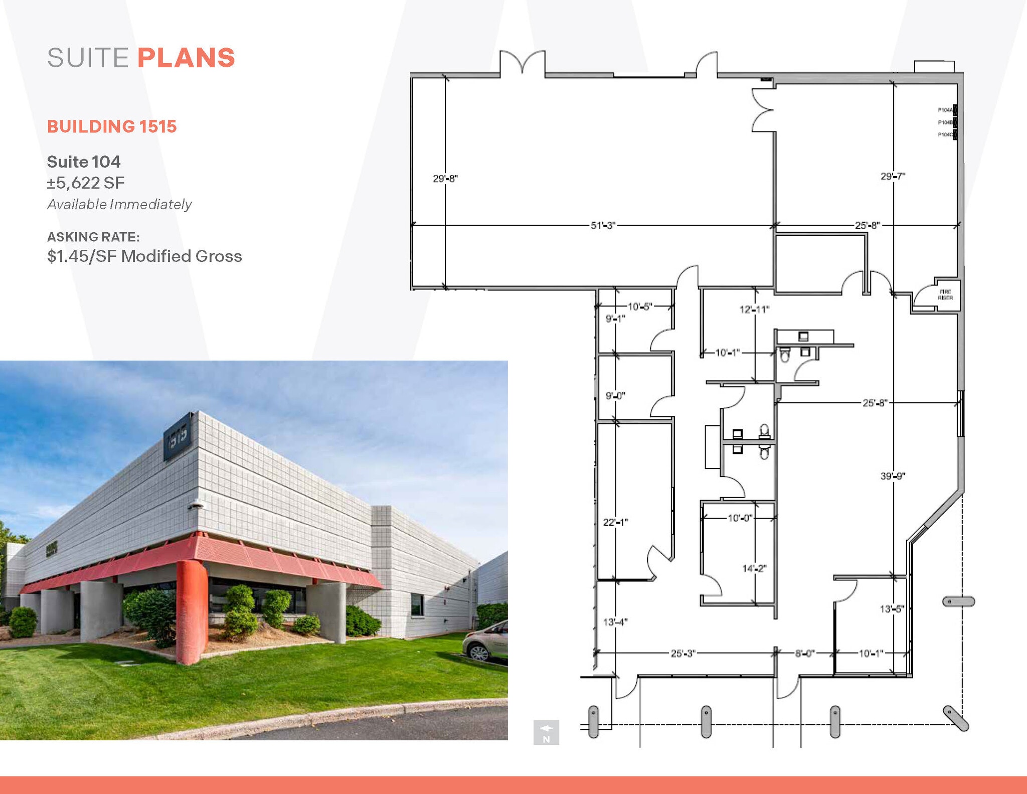 1575 W University Dr, Tempe, AZ for lease Floor Plan- Image 1 of 1