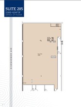 4601-4605 Eisenhower Ave, Alexandria, VA à louer Plan d’étage- Image 1 de 1