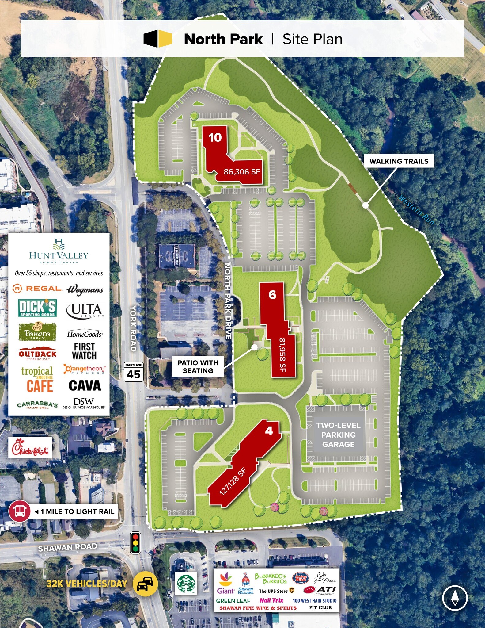 4 N Park Dr, Hunt Valley, MD for lease Site Plan- Image 1 of 37