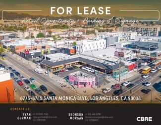 More details for 6775-6785 Santa Monica Blvd, Los Angeles, CA - Retail for Lease