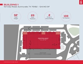 101 S Clay Rd, Sunnyvale, TX for lease Site Plan- Image 2 of 2