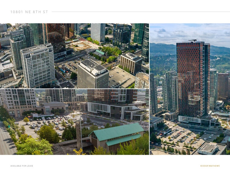 10801 NE 8th St, Bellevue, WA à louer - Photo du bâtiment - Image 3 de 5