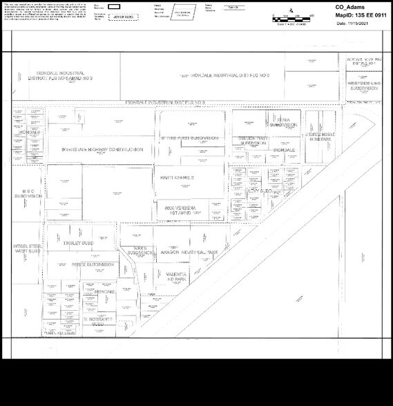 8780 Rosemary St, Henderson, CO à vendre - Plan cadastral - Image 3 de 3