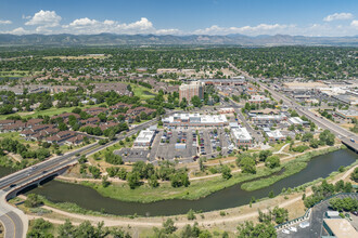 2630 W Belleview Ave, Littleton, CO - aerial  map view