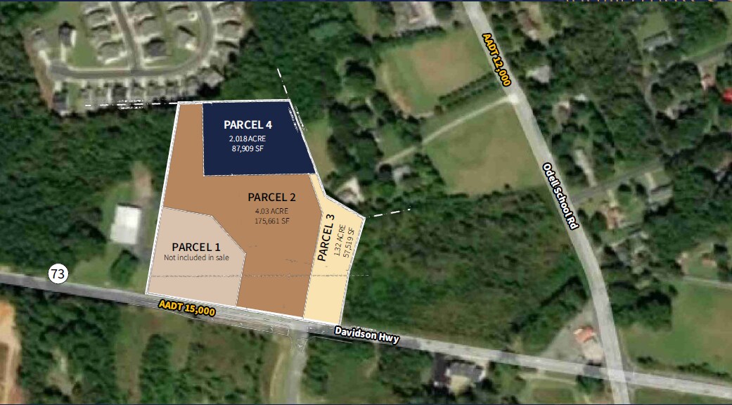 Highway 73 & Odell School Road, Kannapolis, NC for sale Primary Photo- Image 1 of 6